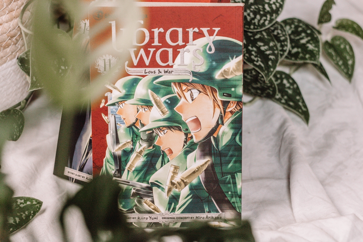 Bücher und ihre Bedeutung in Library Wars: Love & War Lost in Manga