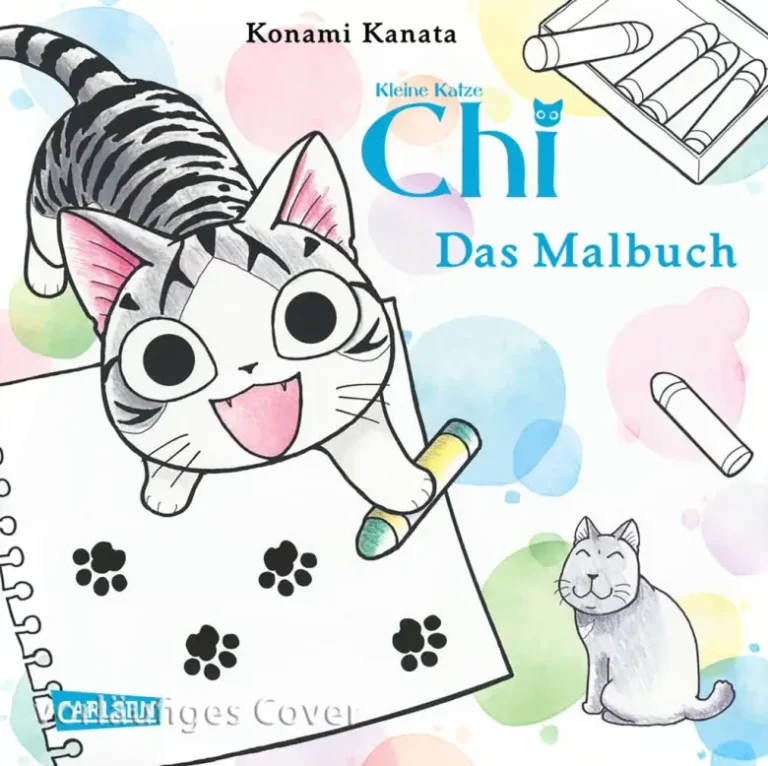Kleine Katze Chi – das Malbuch