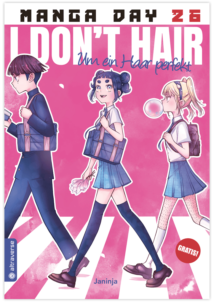 I don't hair - Um ein Haar perfekt – Gratis-Leseprobe beim Manga Day 2026