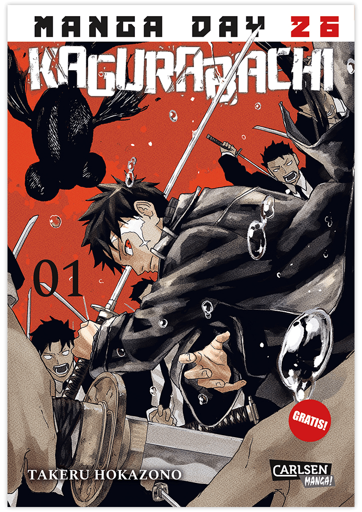 Kagurabachi – Gratis-Leseprobe beim Manga Day 2026