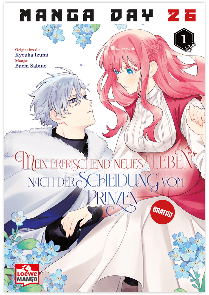 Mein erfrischend neues Leben nach der Scheidung vom Prinzen – Gratis-Leseprobe beim Manga Day 2026