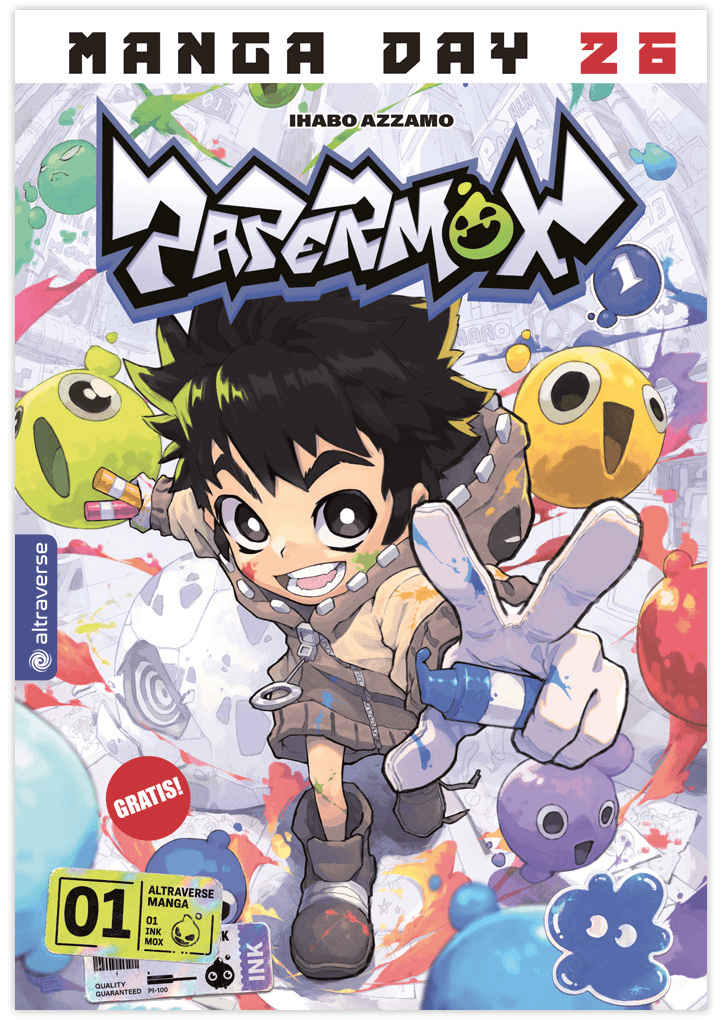 Papermox – Gratis-Leseprobe beim Manga Day 2026